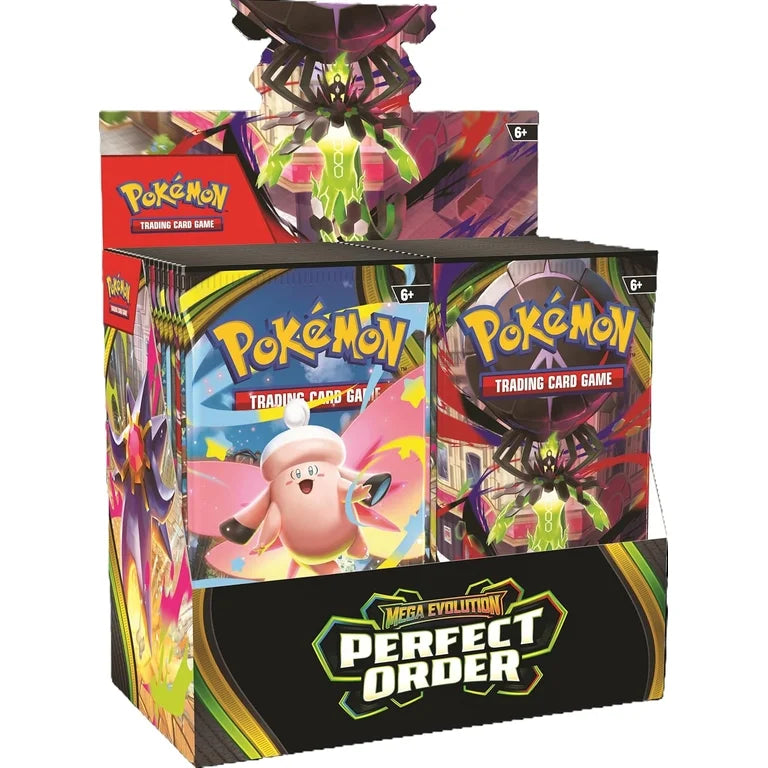 Pokemon Mega Evolution Perfect Order Booster