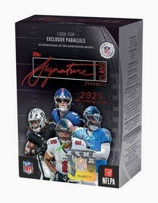2025 Topps Signature Class Football Blaster Box