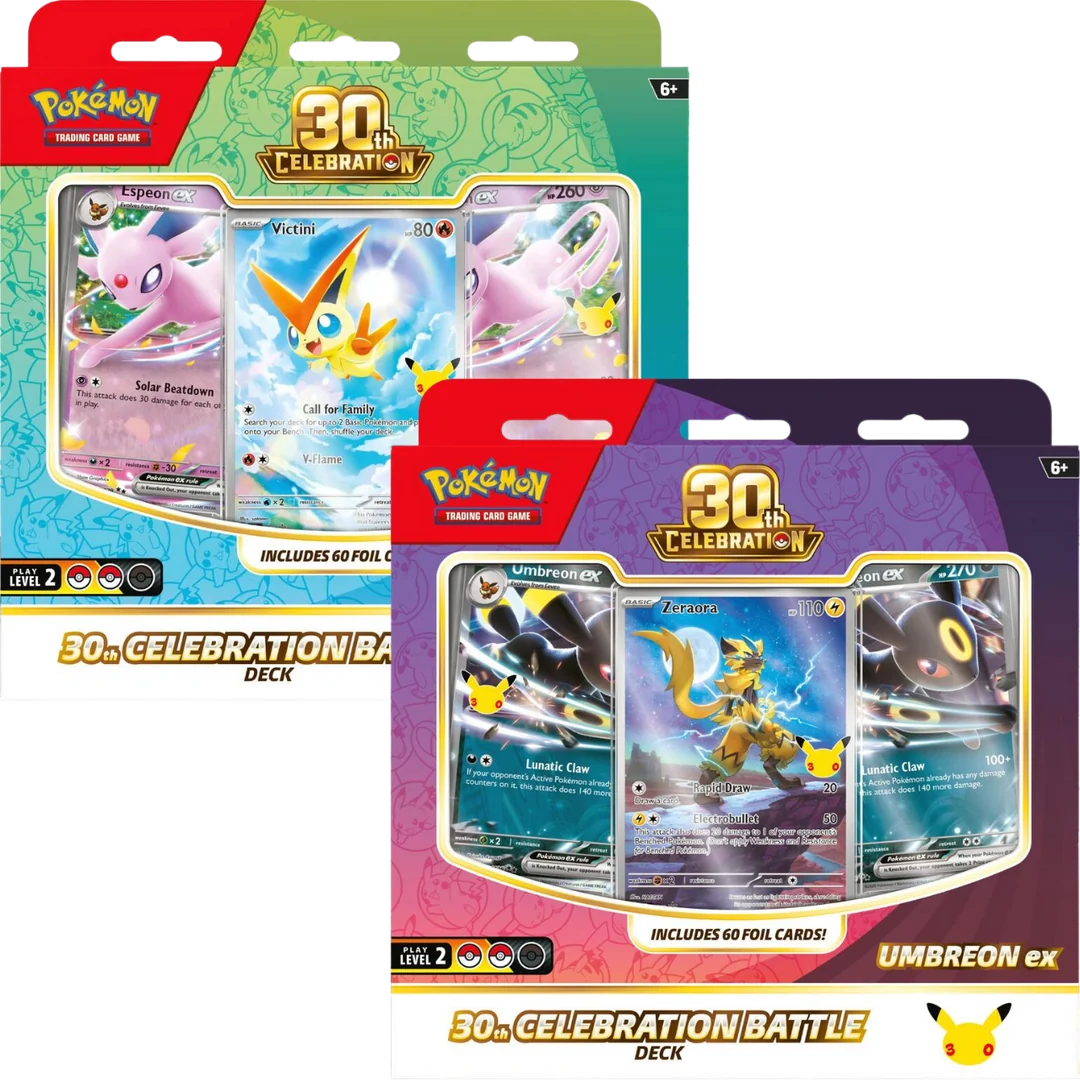Pokemon 30th Celebration Battle Deck