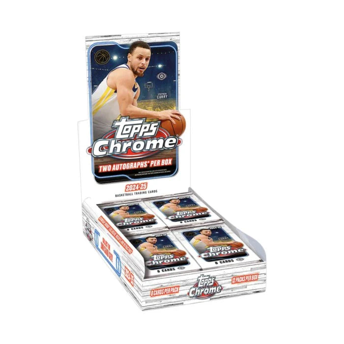 2024/25 Topps Chrome Basketball Hobby Box