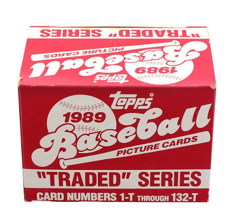 1989 Topps "Traded" Series Baseball Set