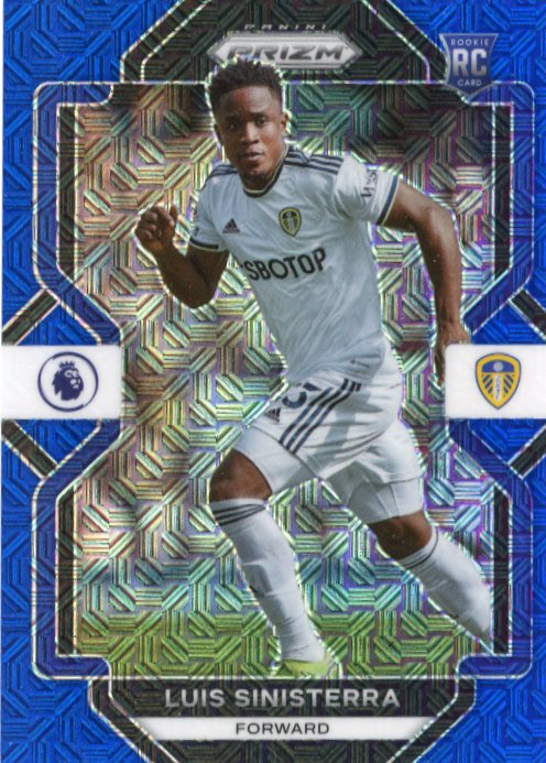2022/23 Panini Premier League Luis Sinisterra RC #267 - Blue #/25 Leeds United