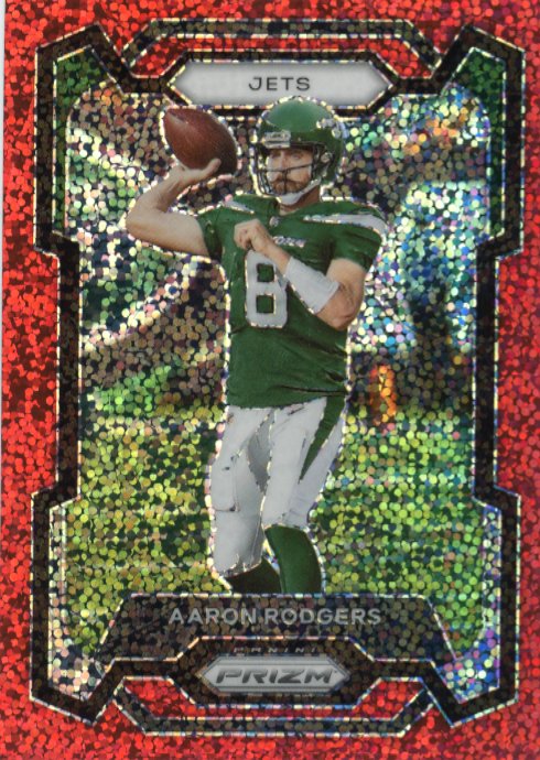 2023 Panini Prizm Aaron Rodgers #227 - Red Jets