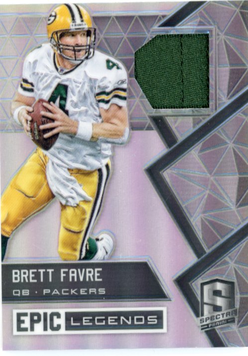 2016 Panini Spectra Brett Favre Epic Legends #17 - #/25 Patch Packers