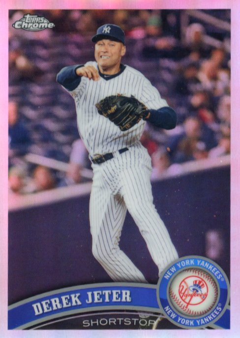 2011 Topps Chrome Derek Jeter #20 - Refractor Yankees