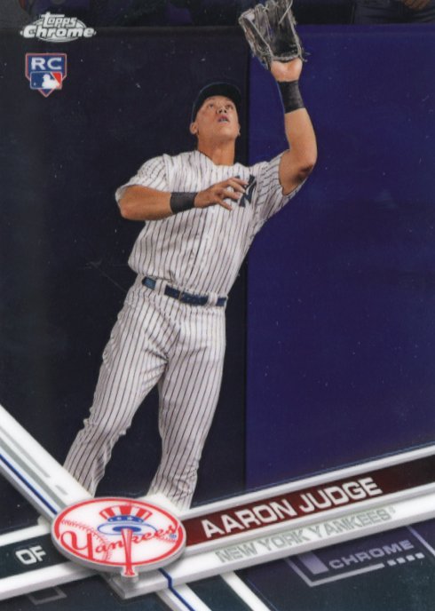 2017 Topps Chrome Aaron Judge RC #169 - Yankees