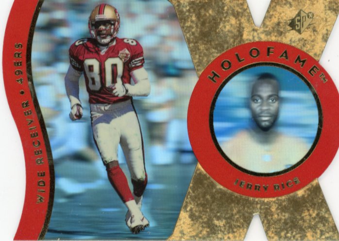 1996 Upper Deck SPx Jerry Rice Holofame #HX1 - 49ers