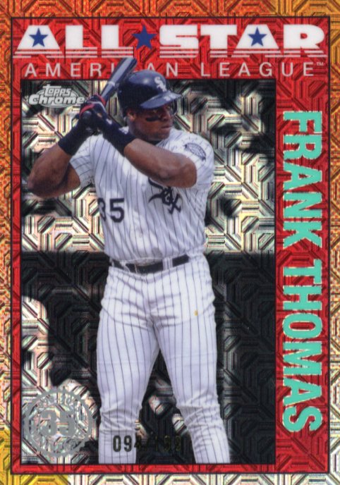 2025 Topps Frank Thomas All Star #90ASC-36 - Mojo Teal #/199 White Sox