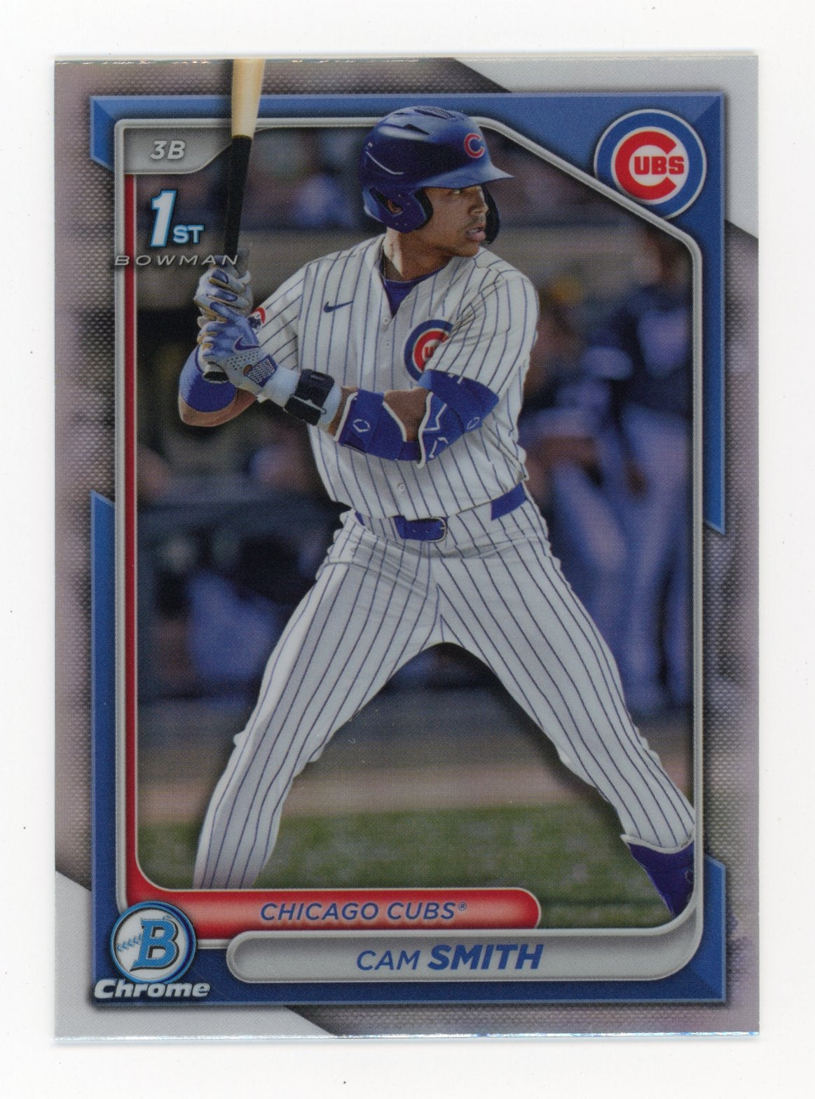 2024 Topps Bowman Chrome Cam Smith 1st Bowman #BDC-67 - Refractor Cubs