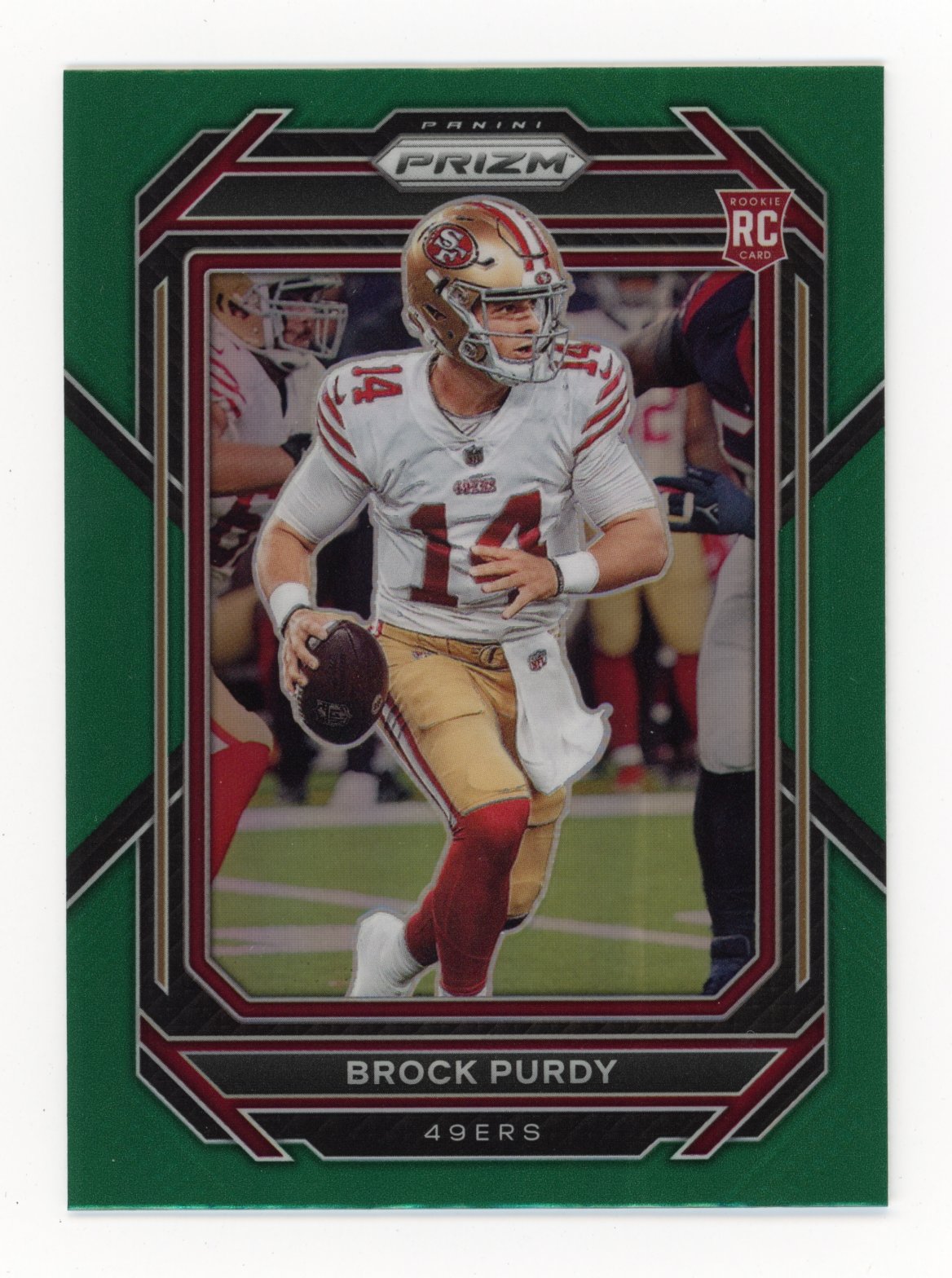 2022 Panini Prizm Brock Purdy RC #353 - Green 49ers