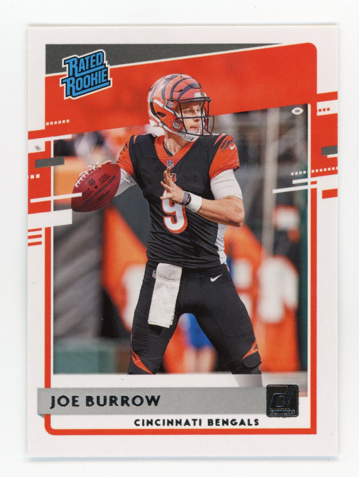 2020 Panini Donruss Joe Burrow Rated Rookie RC #301 - Bengals