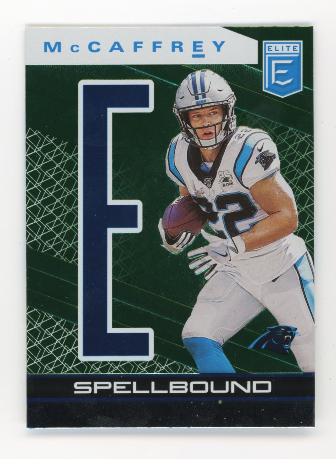2020 Panini Donruss Elite Christian McCaffrey Spellbound #8 - Panthers