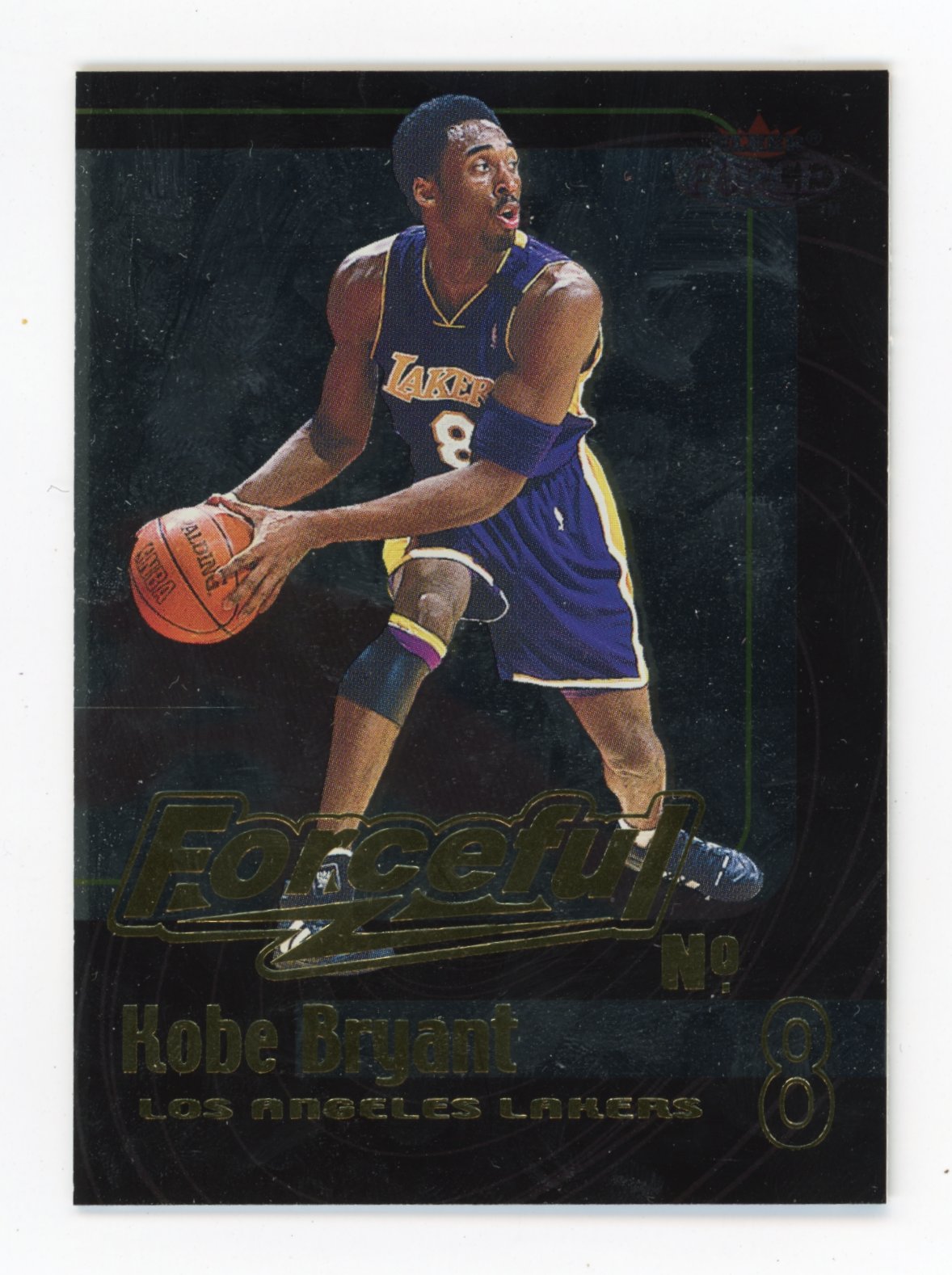 2000 Fleer Kobe Bryant Forceful #7 - Lakers
