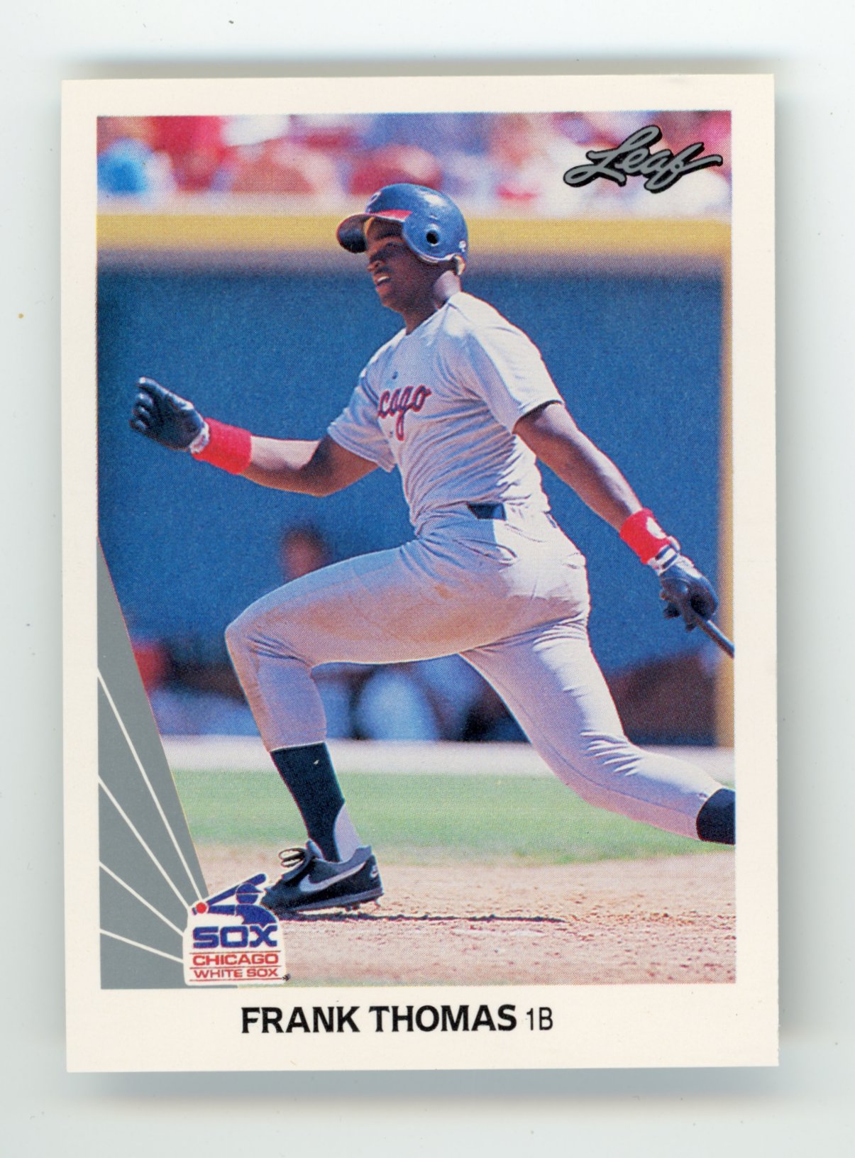 1990 Leaf Frank Thomas #300 - White Sox