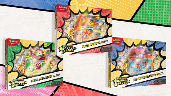 Pokemon Mega Evolution Ascended Heroes Mega Ex Box
