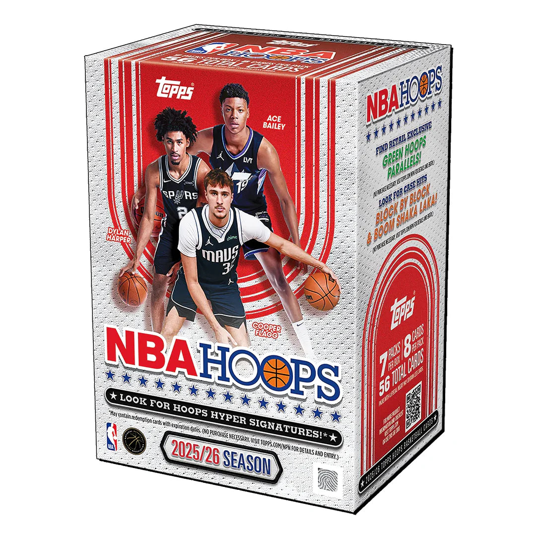 2025 Topps NBA Hoops Blaster Box