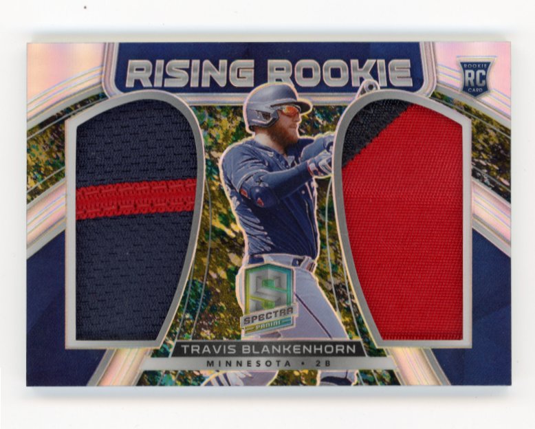 2021 Panini Spectra Travis Blankenhorn #RR-TB - #/8 Patch