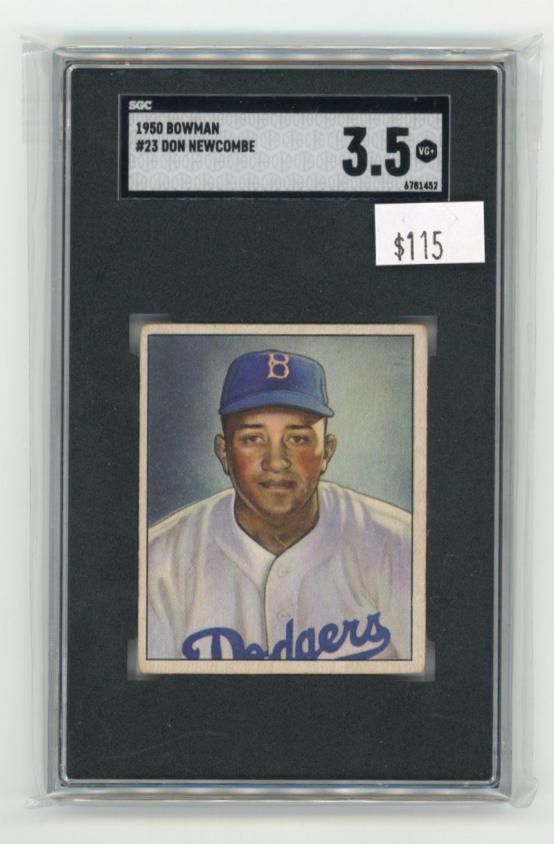 SGC 7.5 1950 Bowman Don Newcombe