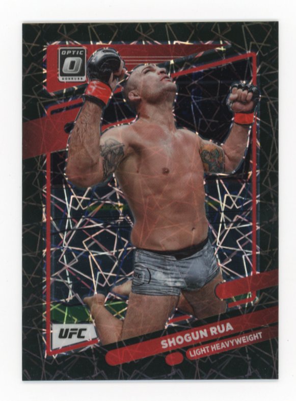 2022 Panini Donruss Optic Shogun Rua #13 - Black Velocity /39
