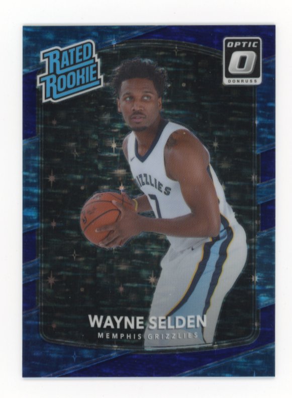 2017/18 Panini Donruss Optic Rated Rookies Wayne Selden #153 - #/13 Purple Stars