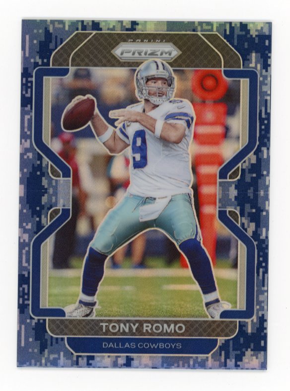 2021 Panini Prizm Tony Romo #247 Dallas Cowboys