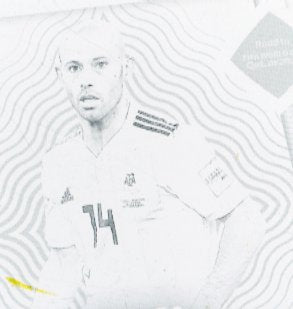 2022 Panini National Treasures Javier Mascherano #LS-JM - #1/1 Printing Plate