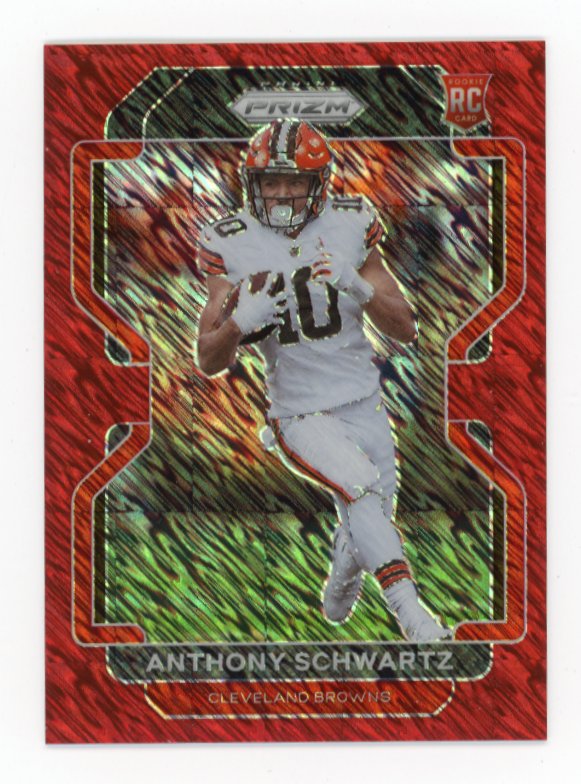 2021 Panini Prizm Anthony Schwartz RC #361 - Red Shimmer #/35