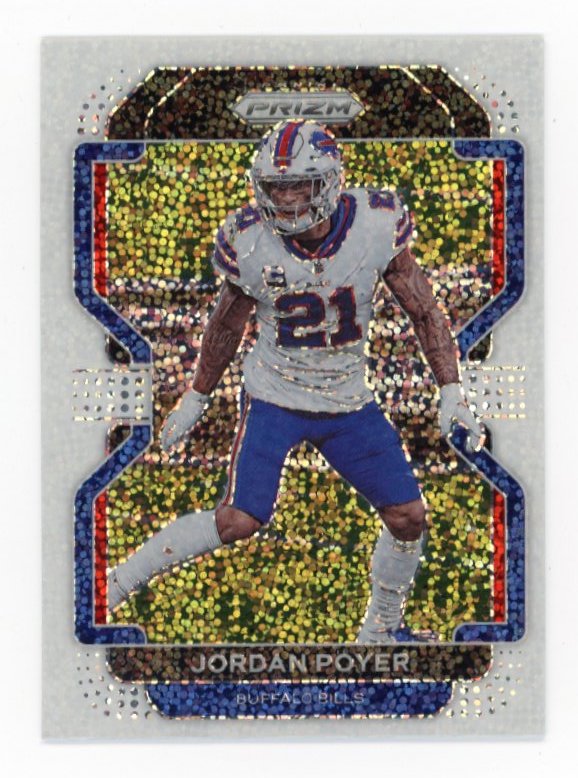 2021 Panini Prizm Jordan Poyer #122 - White Sparkle – Talkin' Baseball