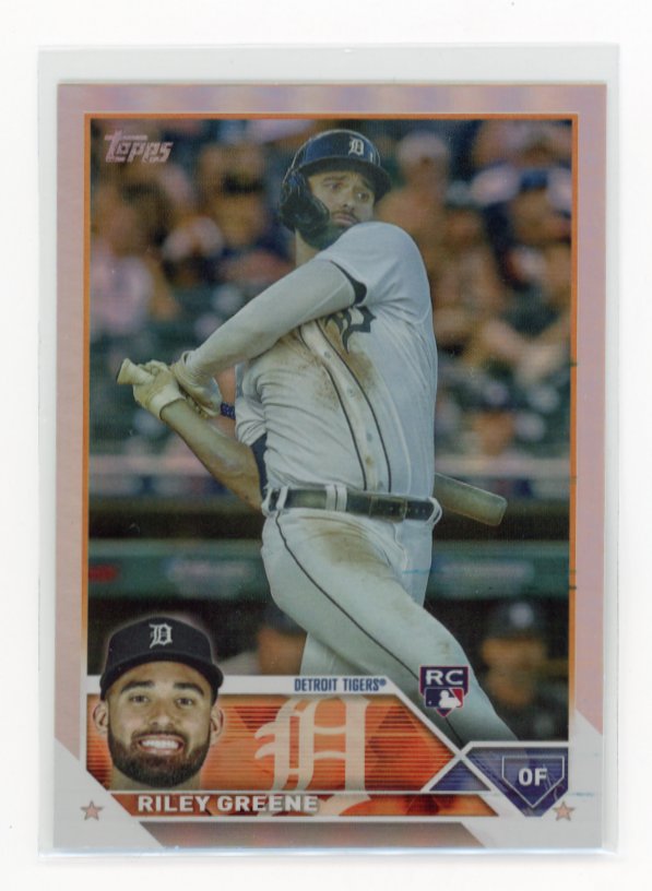 2023 Topps Riley Greene Rookie Detroit Tigers #31