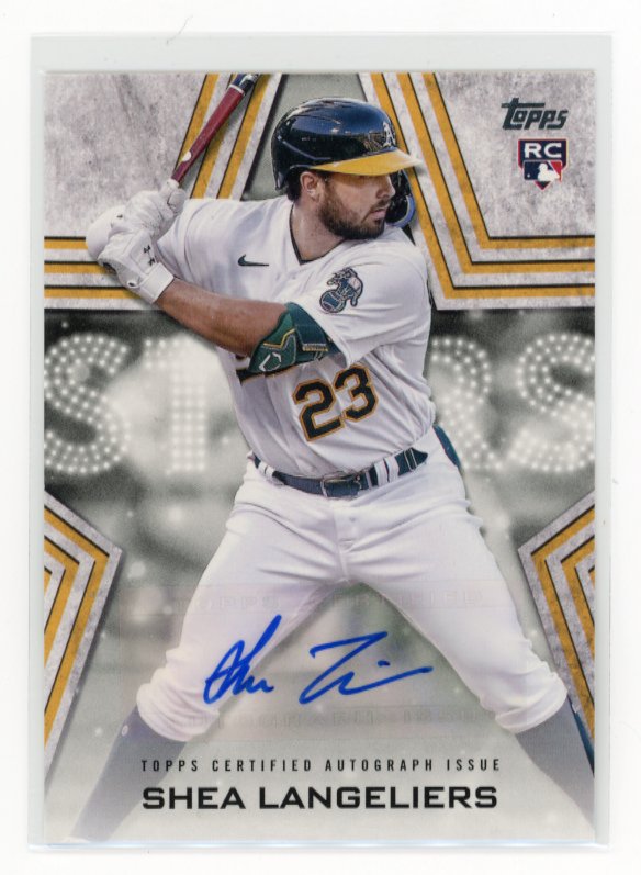 2023 Topps Shea Langeliers Stars RC #BSA-SL - Autograph