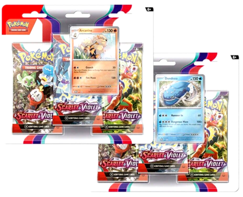 Pokemon Scarlet and Violet 3-Pack