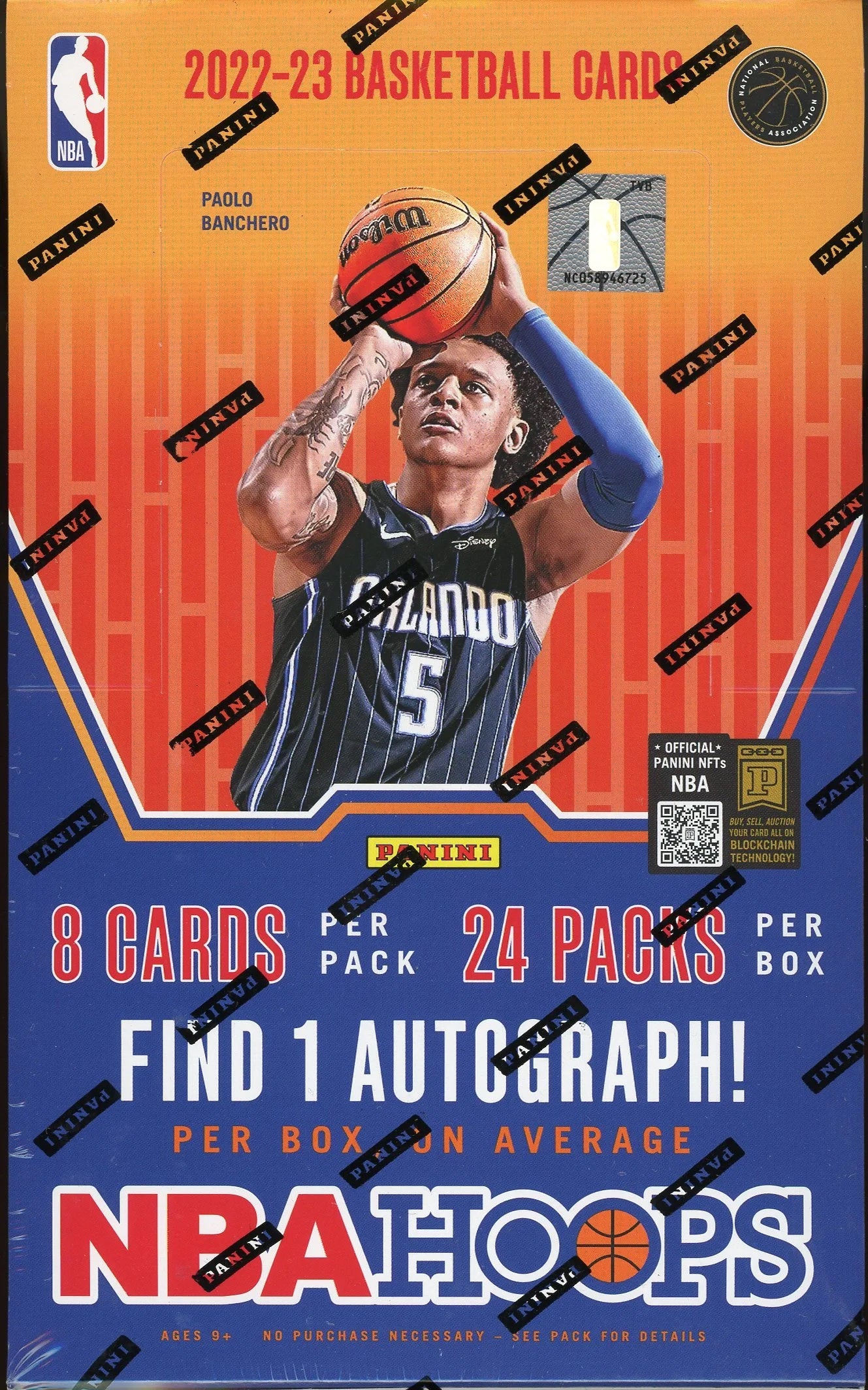 2022/23 Panini NBA Hoops Basketball Hobby Box