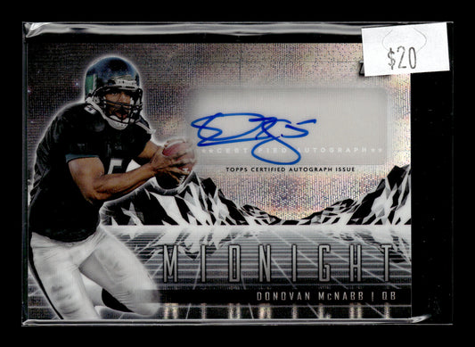 2024 Topps Midnight Donovan McNabb #HZS-DM - Autograph Sparkle Eagles