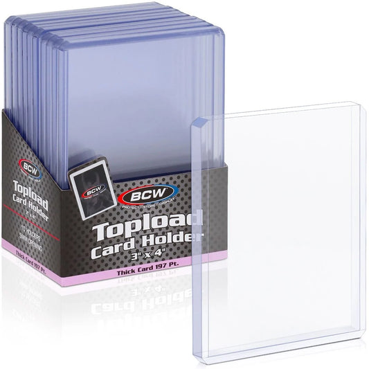 BCW Standard Topload Card Holder - 197pt