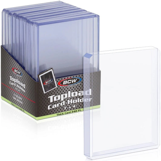 BCW Standard Topload Card Holder - 240pt