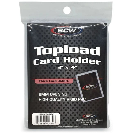 BCW - 360pt Topload Card holder
