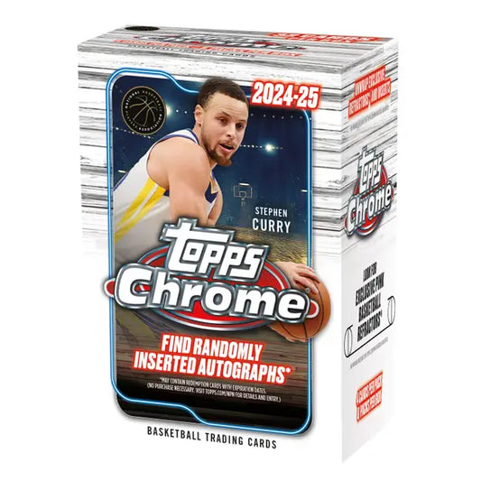 2024/25 Topps Chrome Basketball Hobby Blaster Box