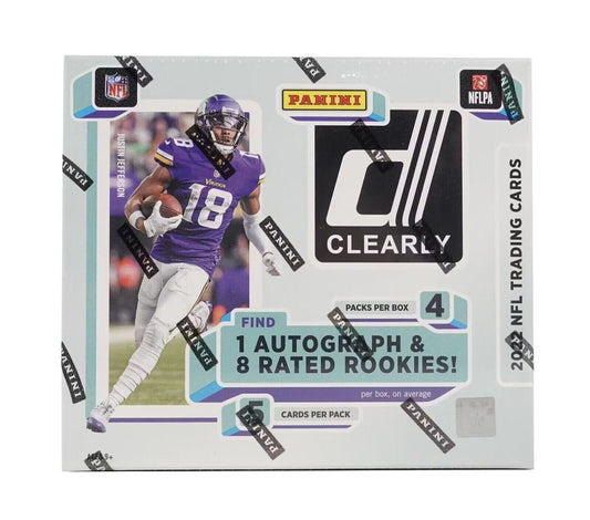 2022 Panini Donruss Clearly Football Hobby Box