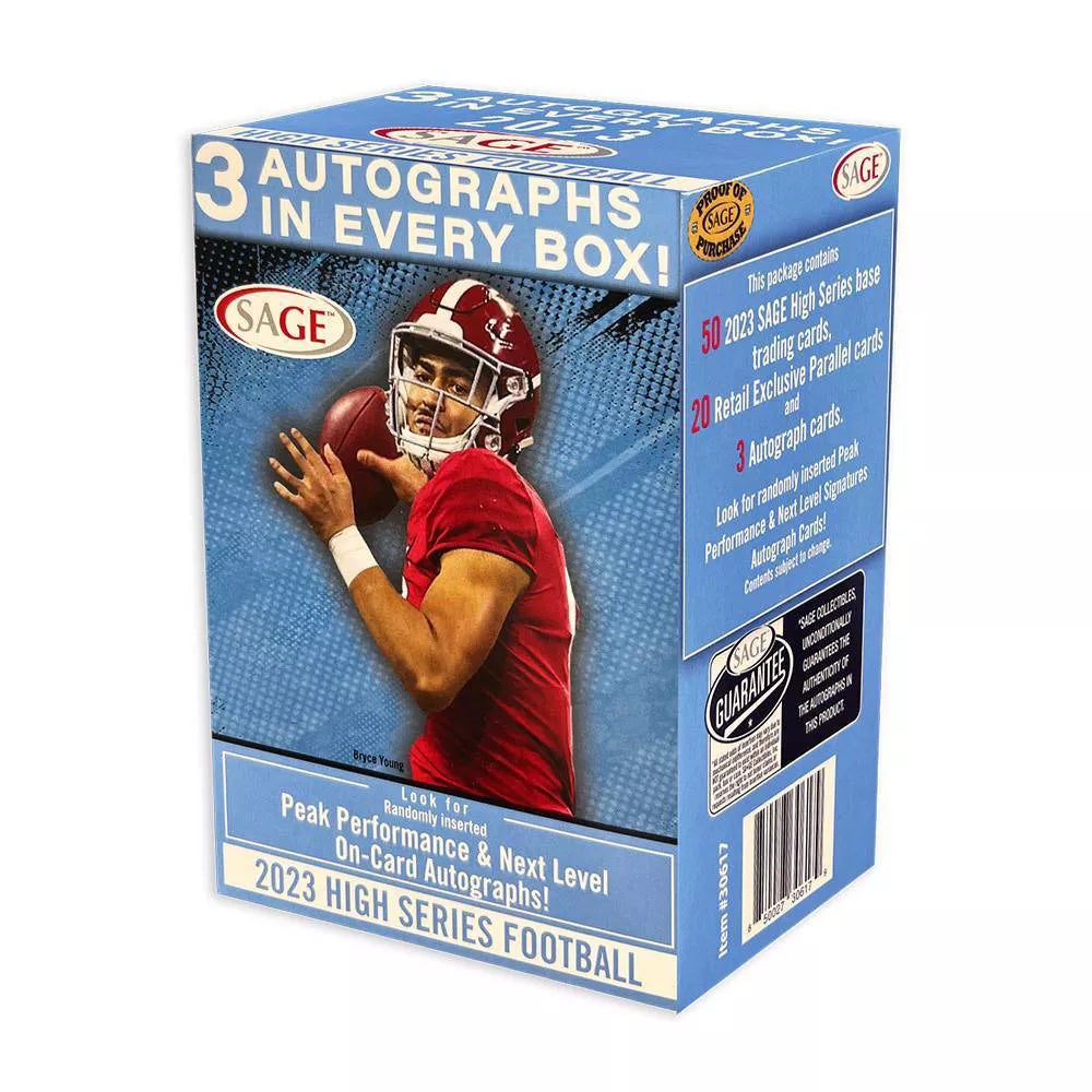 2023 Sage High Series Football Blaster Box