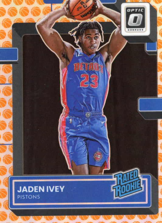 2022/23 Panini Donruss Optic Jaden Ivey RC #241 - Holo Basketballs Pistons