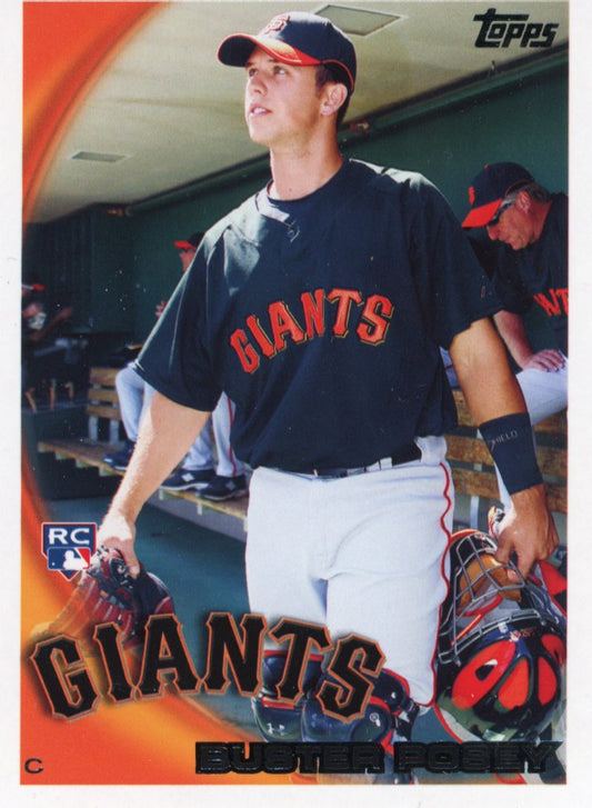 2010 Topps Buster Posey RC #SFG12 - Giants