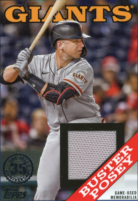 2023 Topps 35th Anniversary Buster Posey #88R-BP - Relic Giants