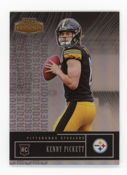 2022 Panini Honors Kenny Pickett RC #33 - #/75 Steelers