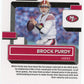 2022 Panini Donruss Optic Brock Purdy Rated Rookie #277 - 49ers