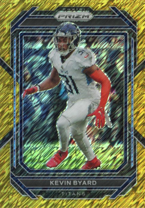 2022 Panini Prizm Kevin Byard #287 - #/10 Gold Shimmer Titans