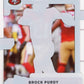 2022 Panini Clearly Donruss Brock Purdy Rated Rookie #99 - 49ers