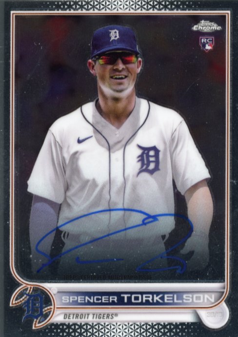 2022 Topps Chrome Spencer Torkelson RC #RA-ST - Autograph Tigers