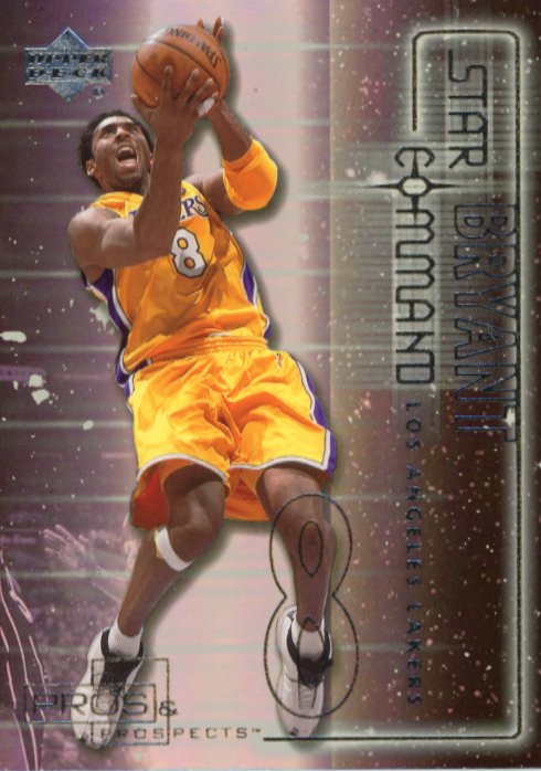 2001 Upper Deck Kobe Bryant Star Command #SC5 - Lakers