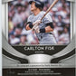 2019 Panini Prizm Carlton Fisk #S-CF - Autograph Red Sox