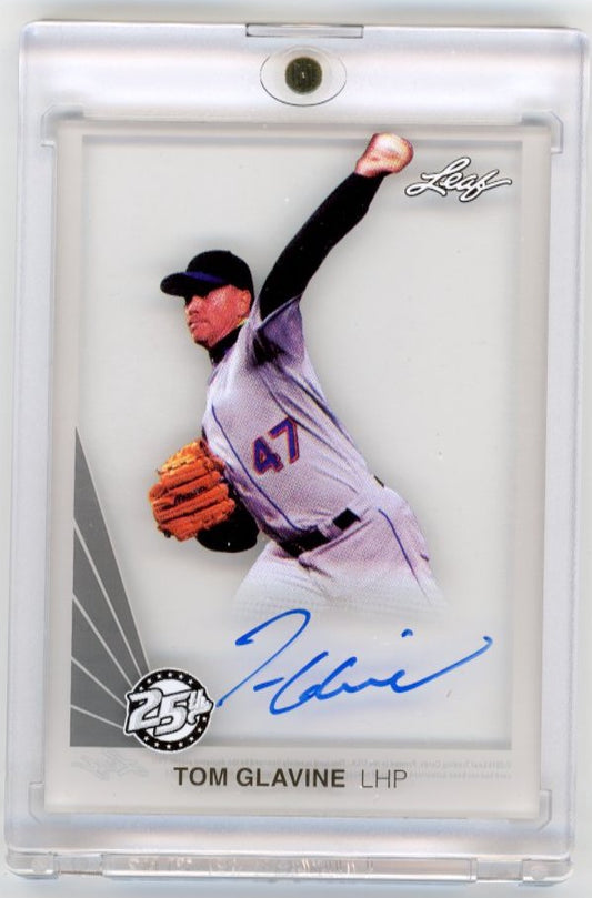 2015 Leaf Tom Glavine #A-TG1 - Autograph Braves